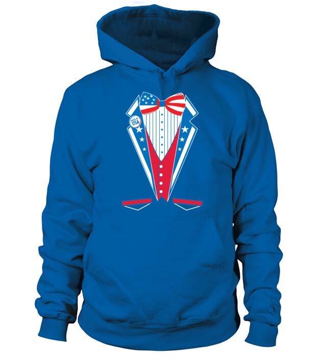 USA Tuxedo Men's Hoodie