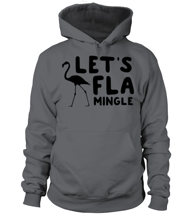 Lets Flamingle Men's Hoodie