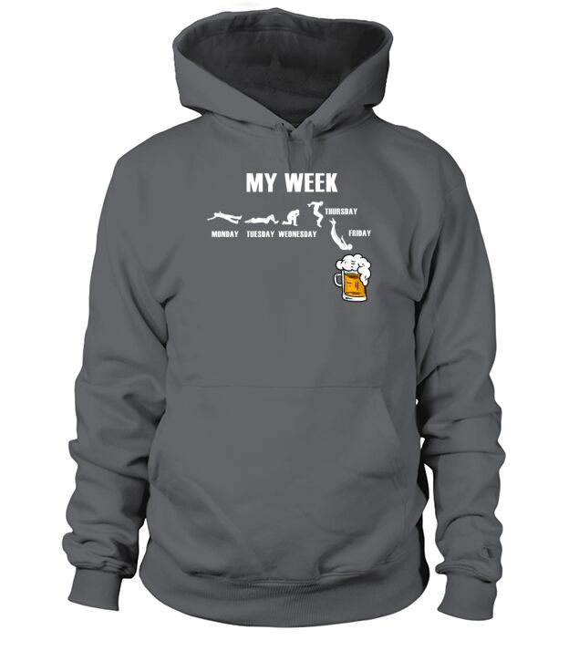 Funny Beer Gift Weekend Men's Hoodie