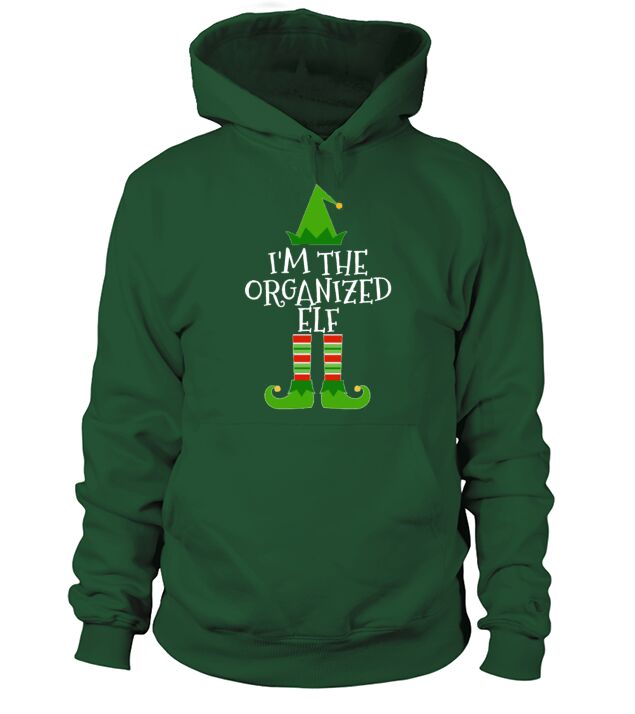 Im The Organized Elf Matching Family Group Men's Hoodie