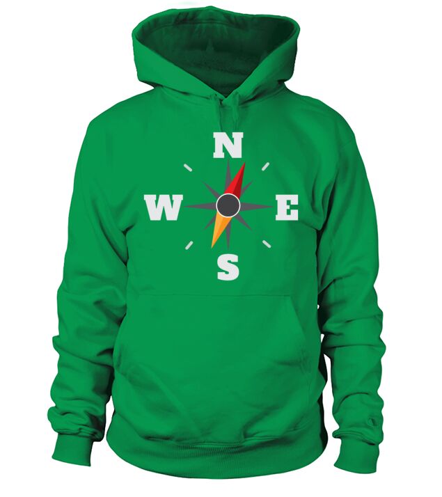 Arrow NESW Navigator Outdoor Gift Idea Men's Hoodie