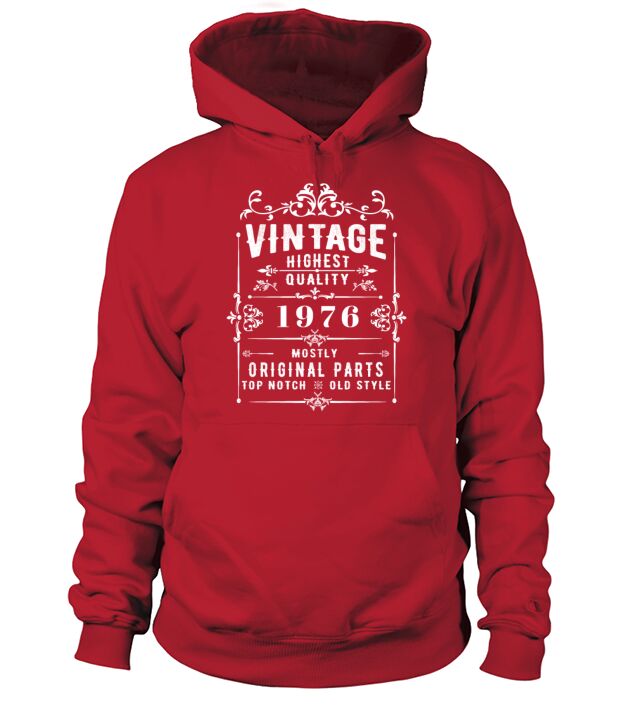 born 1976 Vintage Men's Hoodie