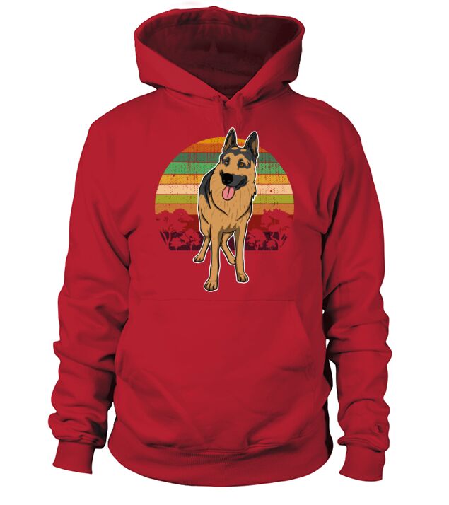 German Shepherd Pullover Gift Women Men Hooded Men's Hoodie