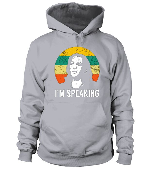 Im Speaking Kamala Vintage Hoodie Unisex