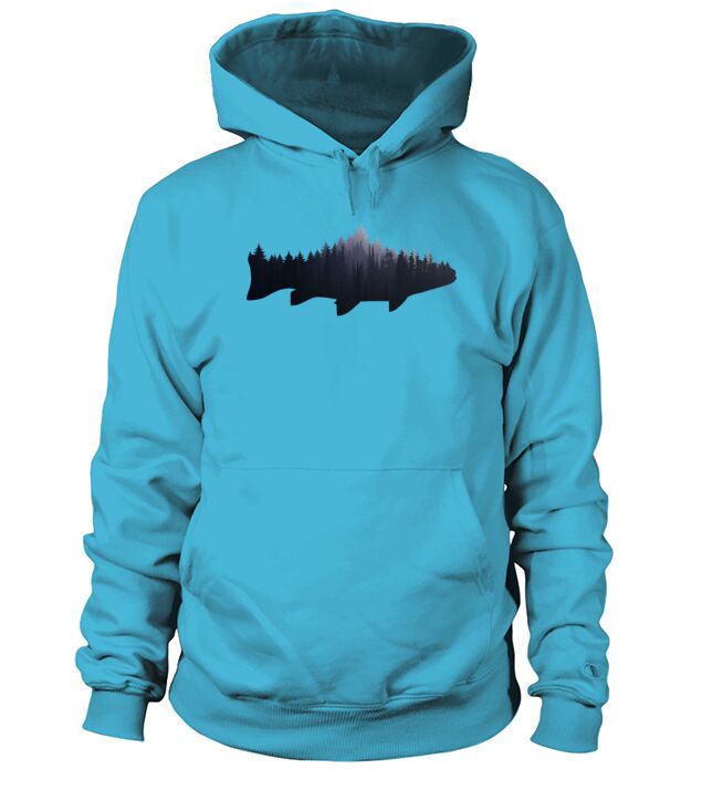 Trout - Fishing Nature Outdoor Gift Hoodie Unisex