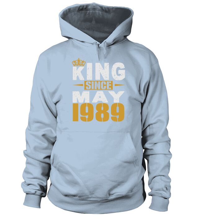 King Since May 1989 Men's Hoodie
