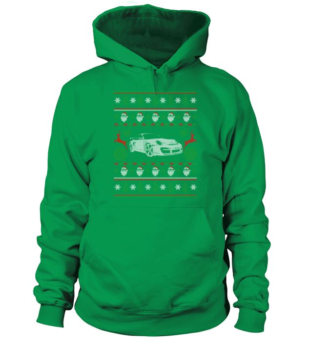 Sportscar - Ugly Christmas Hoodie Unisex