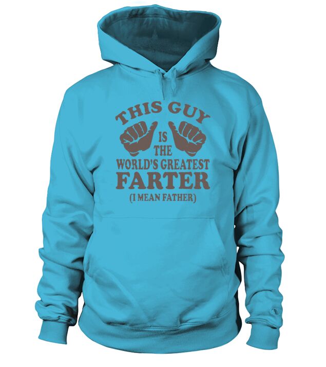 This guy is the worlds greatest father Men's Hoodie
