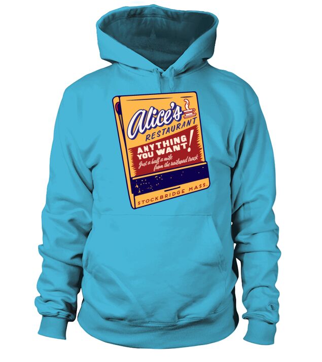 alices restaurant Men's Hoodie