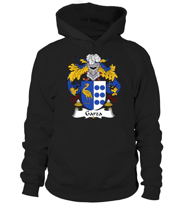 Garza Family Crest Spanish Family Crests Hoodie Unisex