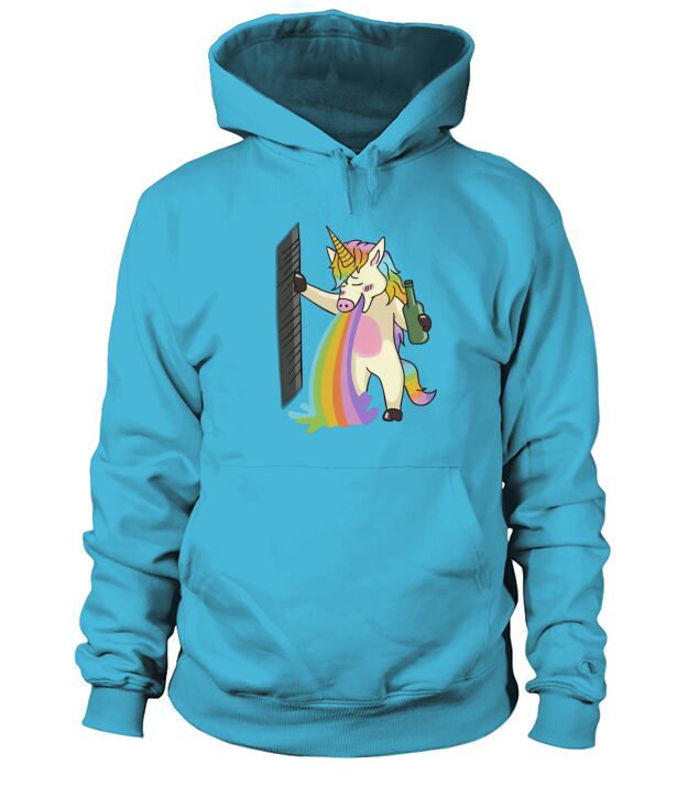 UNICORN UNICORN UNICORN UNICORN DRINK COLOR Hoodie Unisex