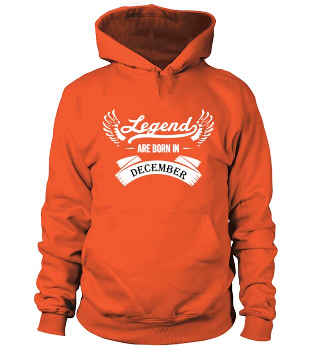 Legends are born in December Men's Hoodie