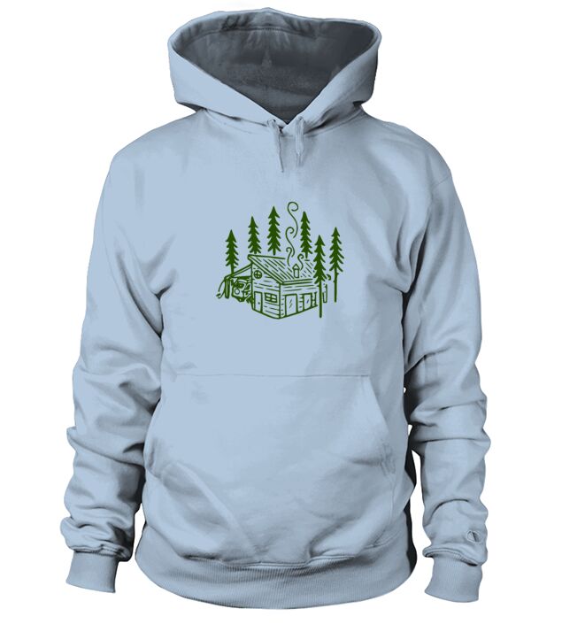 Happy Camper Men's Hoodie