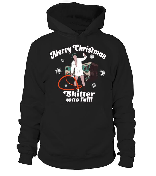 Cousin Eddie Shitter Was Full Men's Hoodie