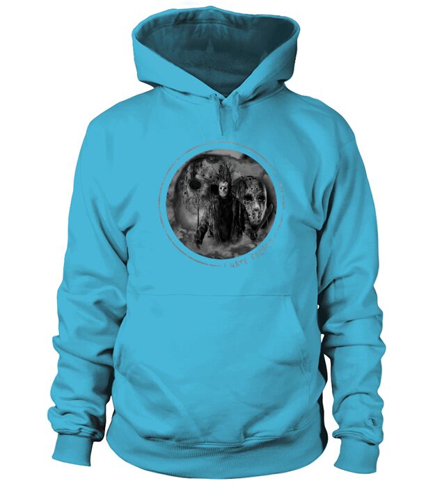 Jason Voorhees i hate people shirt Hoodie Unisex