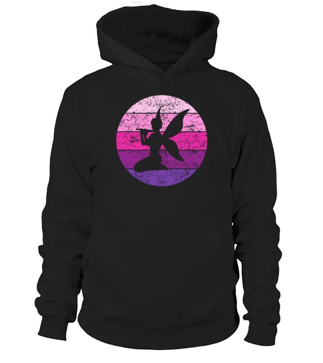 Fairy Magic Fairy Retro Design Women Girls Gift Hoodie Unisex