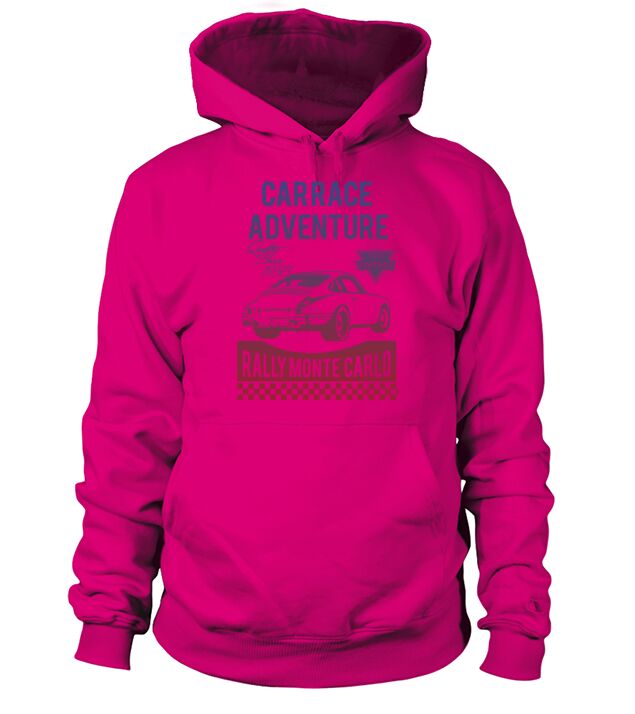 Car Race Adventure Gradient Graphic Design Hoodie Unisex