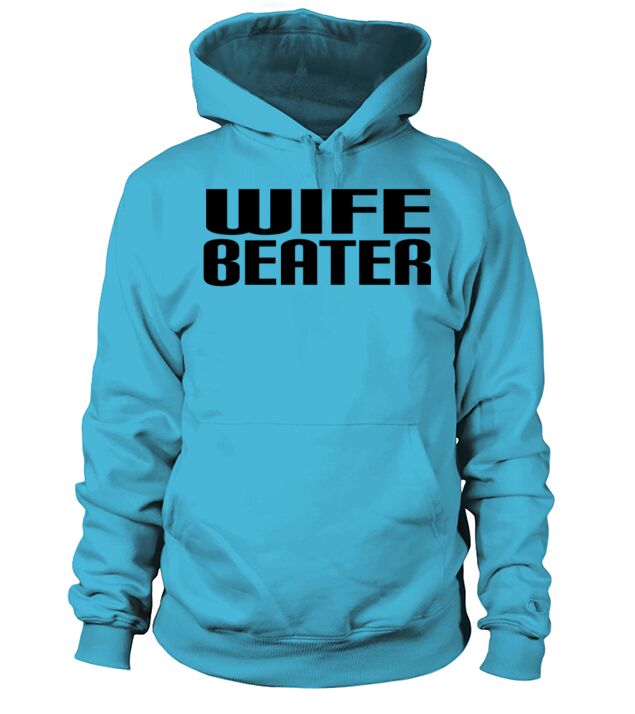 wife beater Men's Hoodie