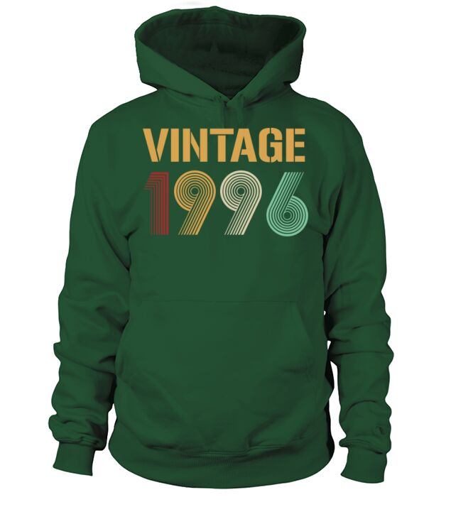 Beautiful Vintage 1996 Birthday Design Men's Hoodie
