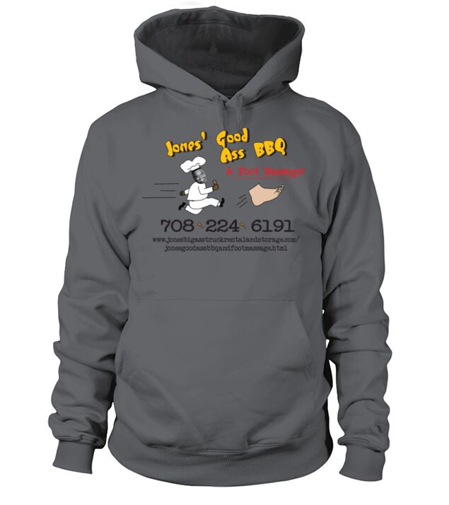 Jones Good Ass BBQ and Foot Massage logo Men's Hoodie