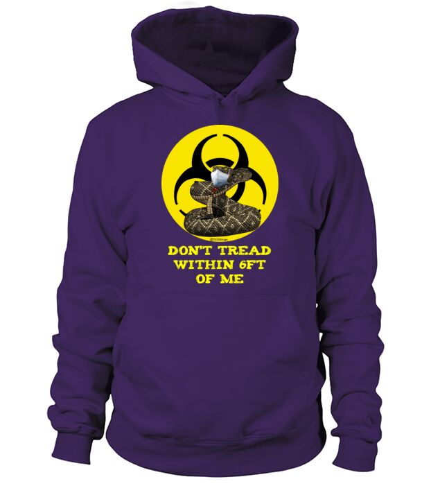 Don t Tread On Me Pandemic Men's Hoodie