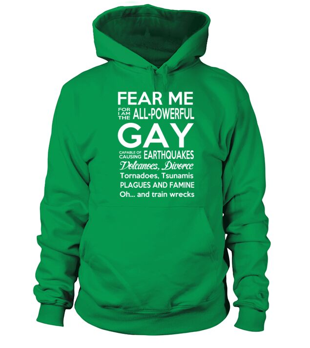 SARCASTIC - GAY LGBT LESBIAN PRIDE SHIRT Men's Hoodie