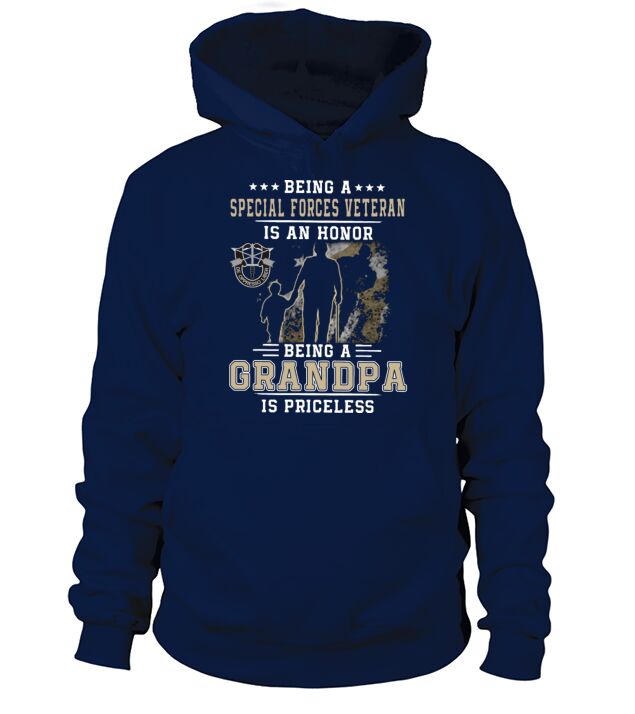 being a special forces veteran is an honor being g Men's Hoodie