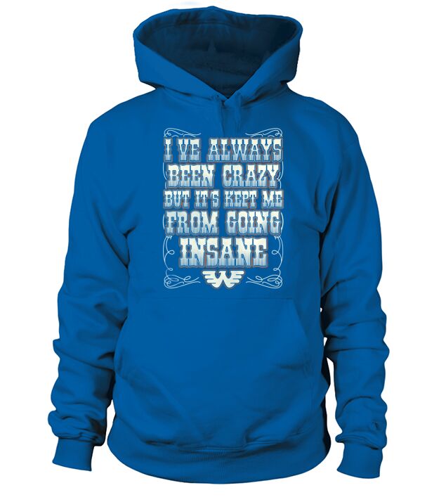 Waylon Jennings - Ive always been crazy Hoodie Unisex