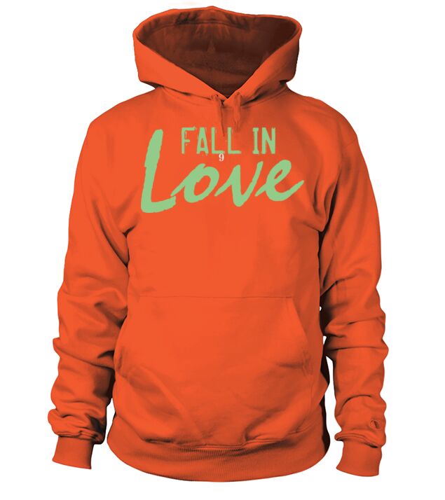 Fall in love Men's Hoodie