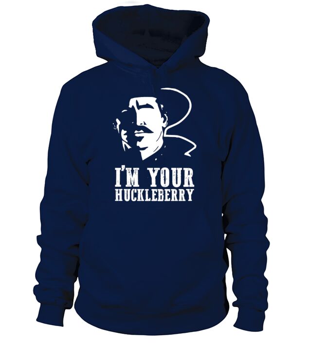 10955 IM Your Huckleberry Vintage Skull Guns For Men's Hoodie
