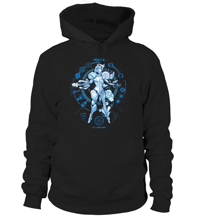 Anime Project M Blue Print Hoodie Unisex
