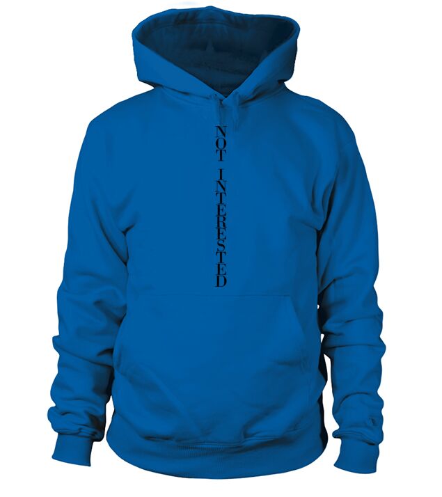 NOT INTERESTED Men's Hoodie