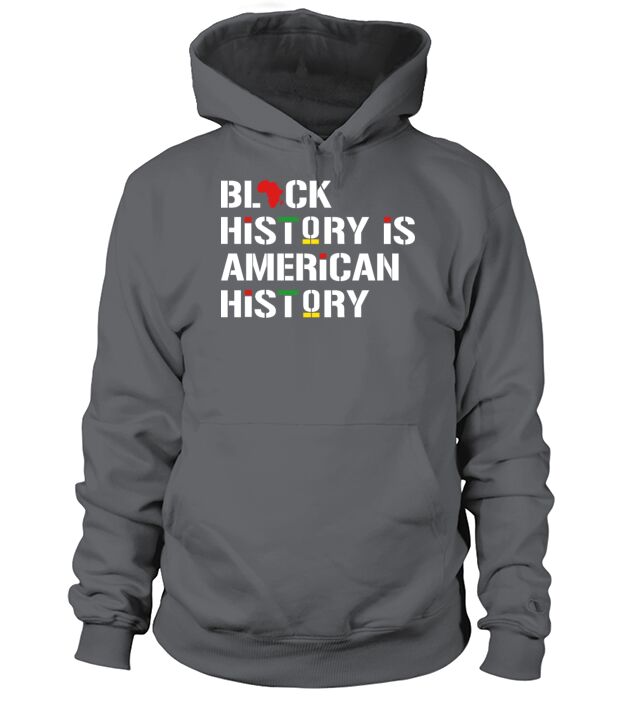 Black History Is American History Men's Hoodie