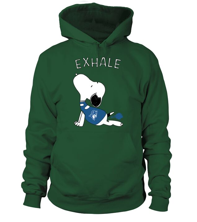 Snoopy Exhale Duke Hoodie Unisex