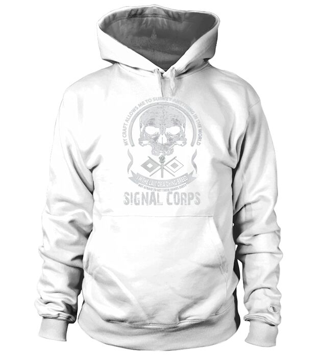 ARMY SIGNAL CORPS MY CRAFTArmy collection Hoodie Unisex