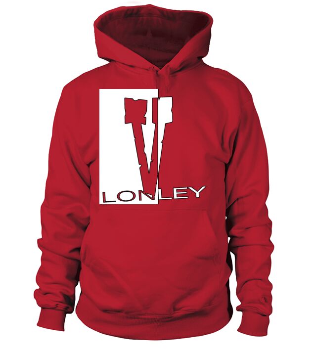 V lonely white Men's Hoodie