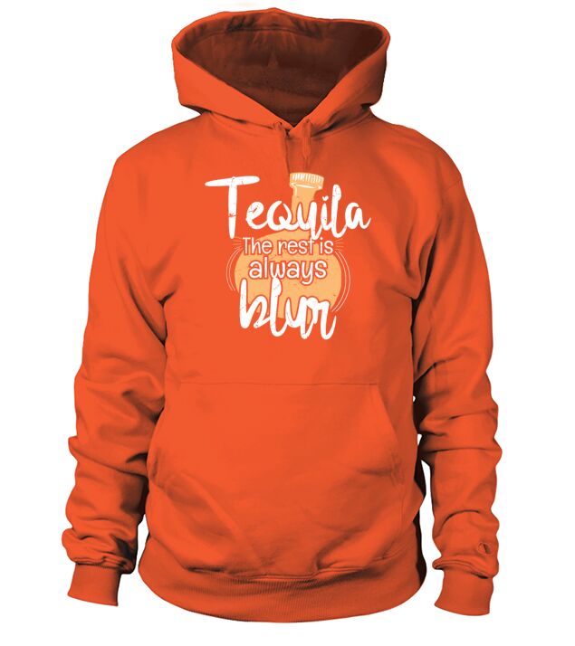 Tequila Blur Party Humor Spirits Men's Hoodie