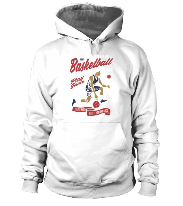 Basketball College League Hoodie Unisex