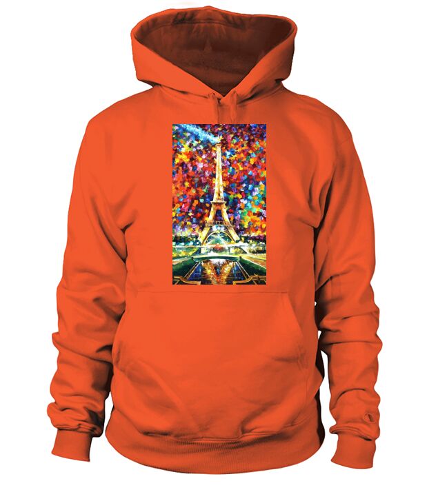 paris of my dreams - Leonid Afremov - iPhone X Hoodie Unisex