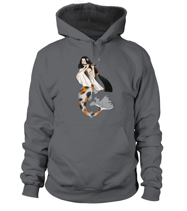 Koi Fish Mermaid Hoodie Unisex
