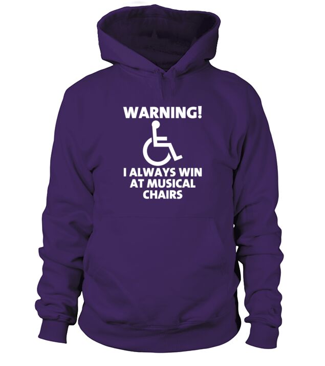 Warning I Always Win At Musical Chairs Men's Hoodie