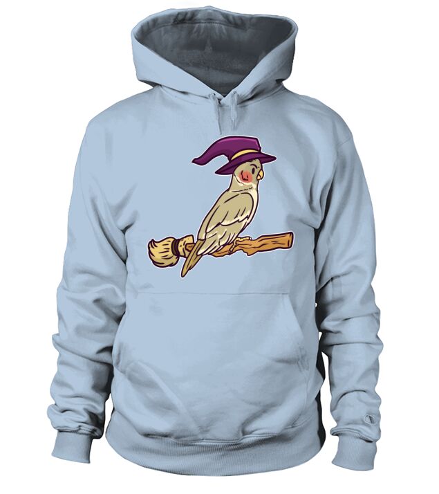 Witch costume horror Halloween witches broom Men's Hoodie