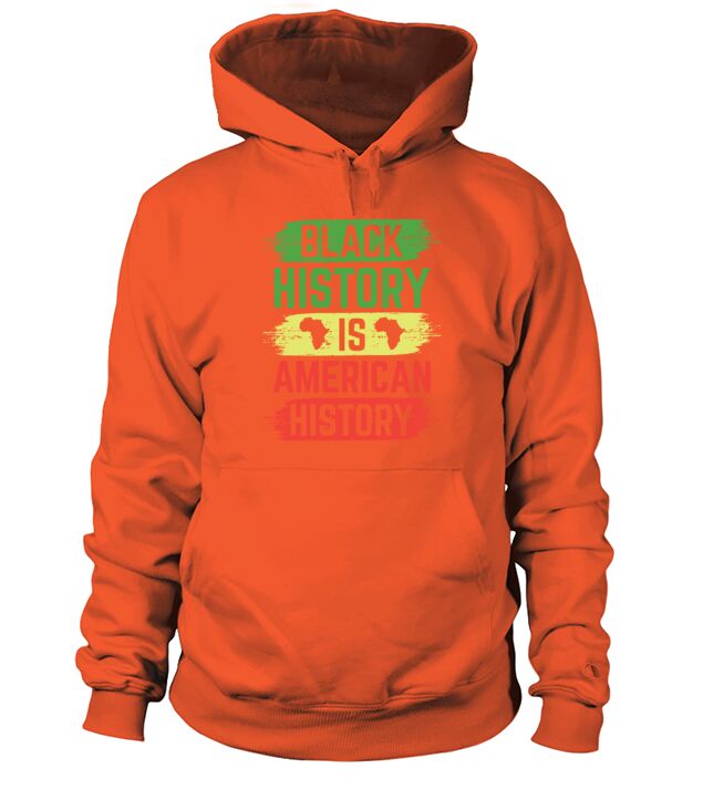 Black History Is American History Men's Hoodie