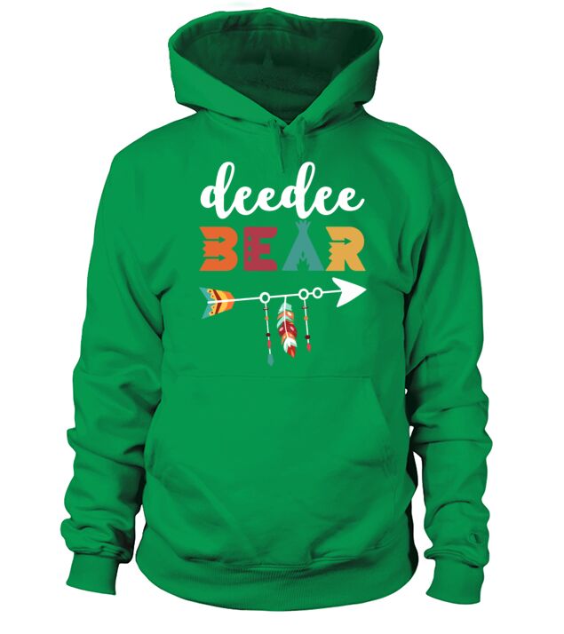 deedee bear camping funny love camp Men's Hoodie