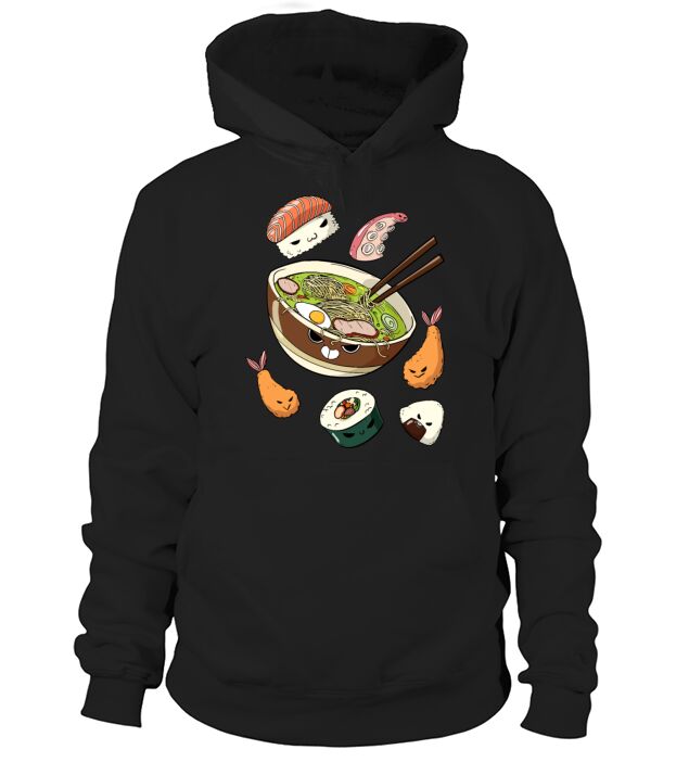 Ramen Sushi Gang Men's Hoodie