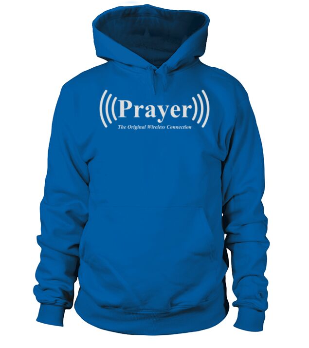 Prayer The Original Wireless Connection Men's Hoodie