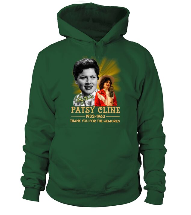 Patsy Cline 1932 1963 thank you for the memories signature Hoodie Unisex