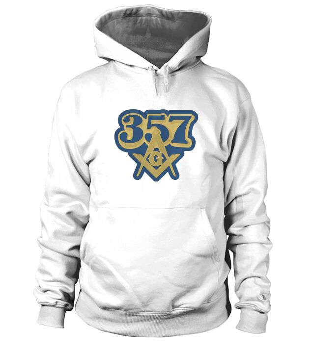 Vintage 357 Freemasonry Art Hoodie Unisex