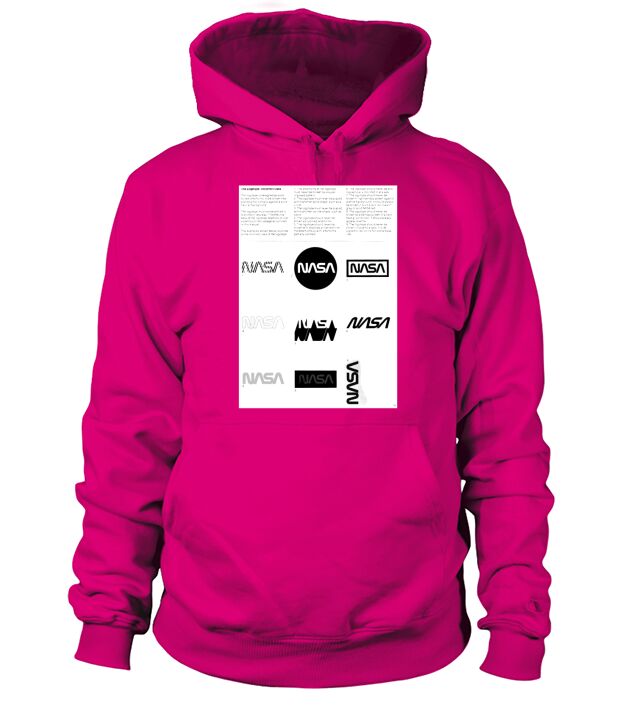 Manuel de normes graphiques Nasa 1976 0002 Le logotype Utilisations incorrectes Hoodie Unisex