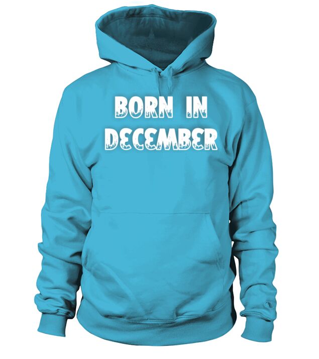 Born in December Men's Hoodie